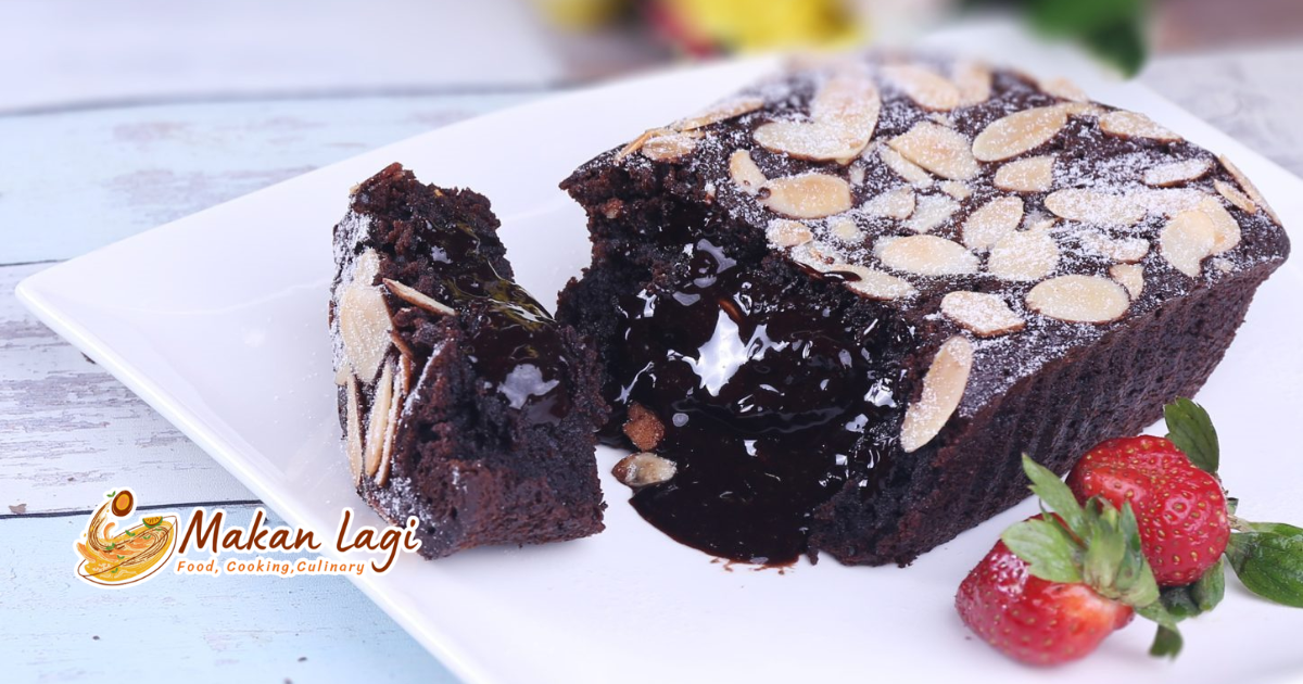 Brownies Lava Dessert Coklat Lumer brownies lava lembut coklat lumer