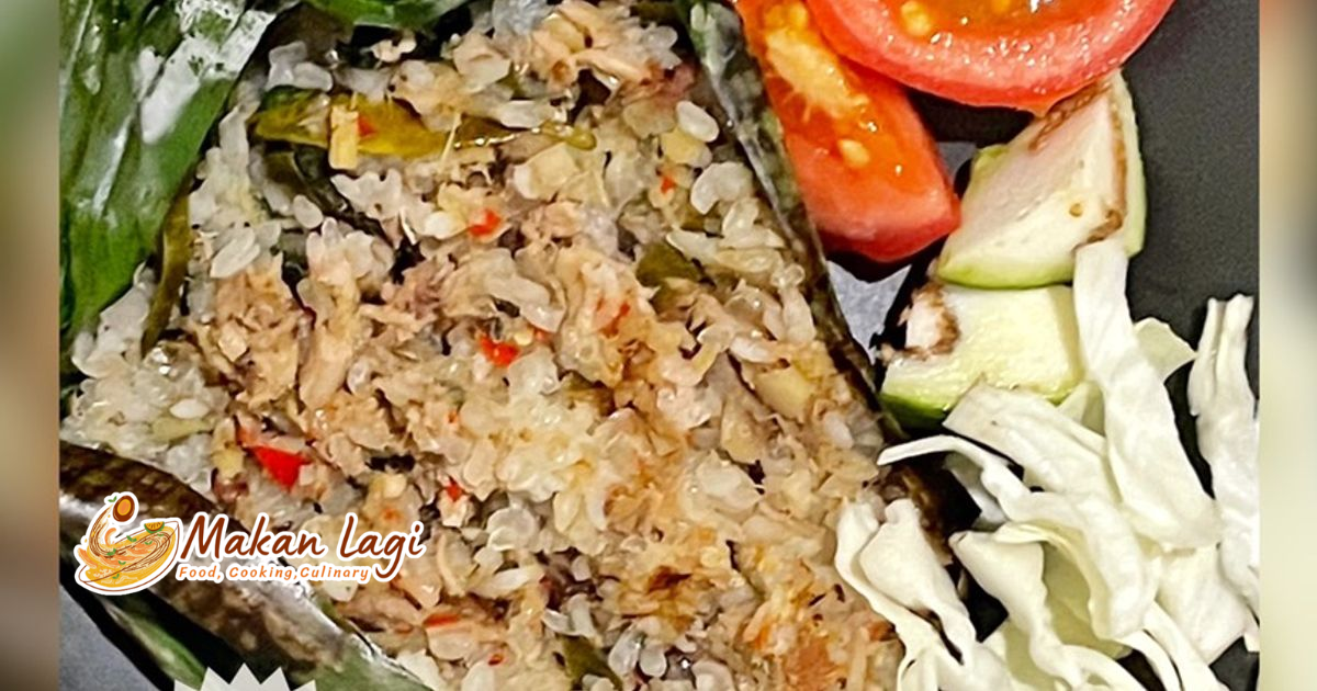 Nasi Bakar Shirataki Olahan Sehat Rendah Kalori nasi bakar shirataki diet sehat rendah kalori